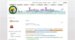 Desktop Screenshot of jardins-en-herbes.org